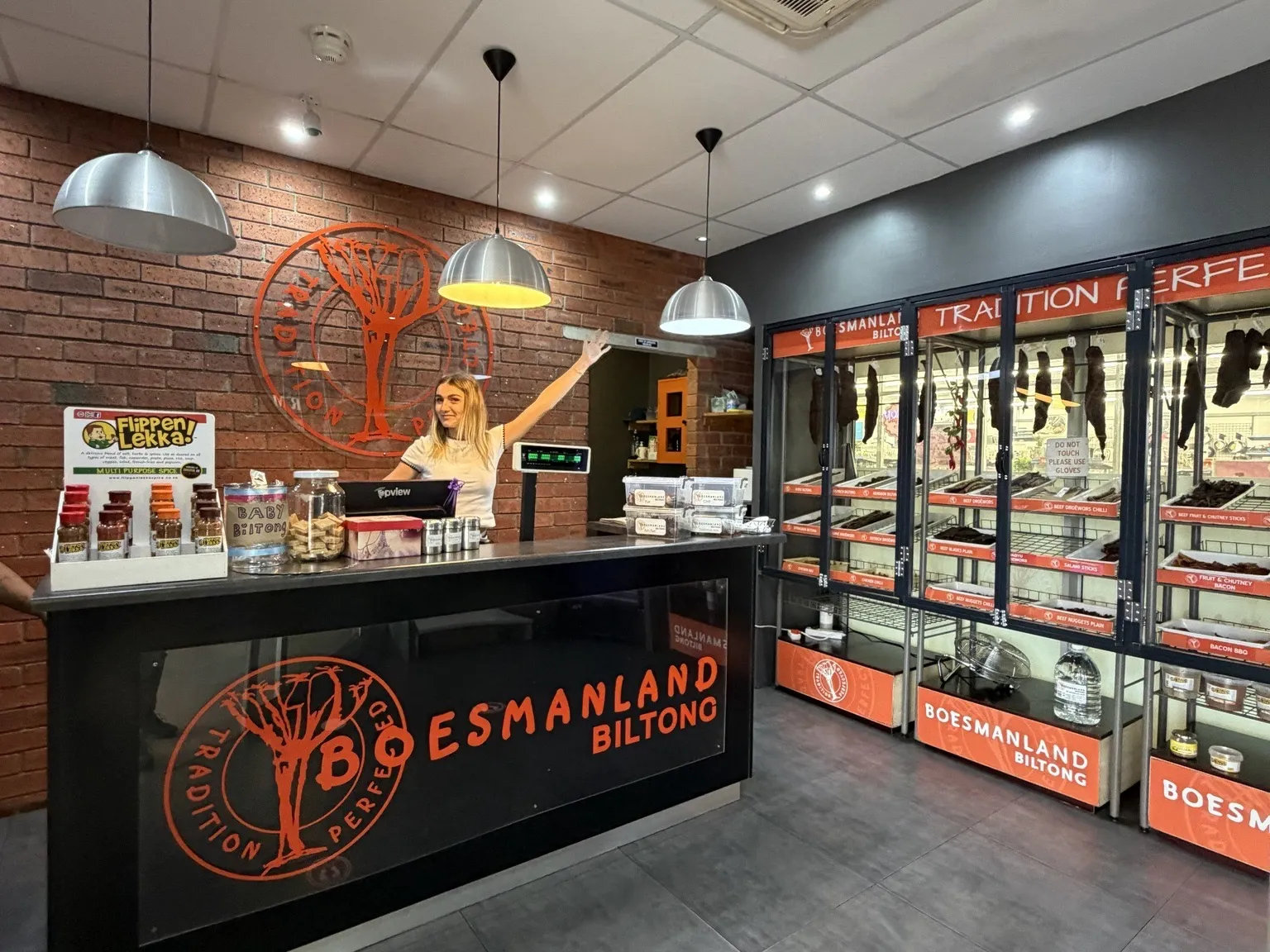 Boesmanland Biltong shopfront