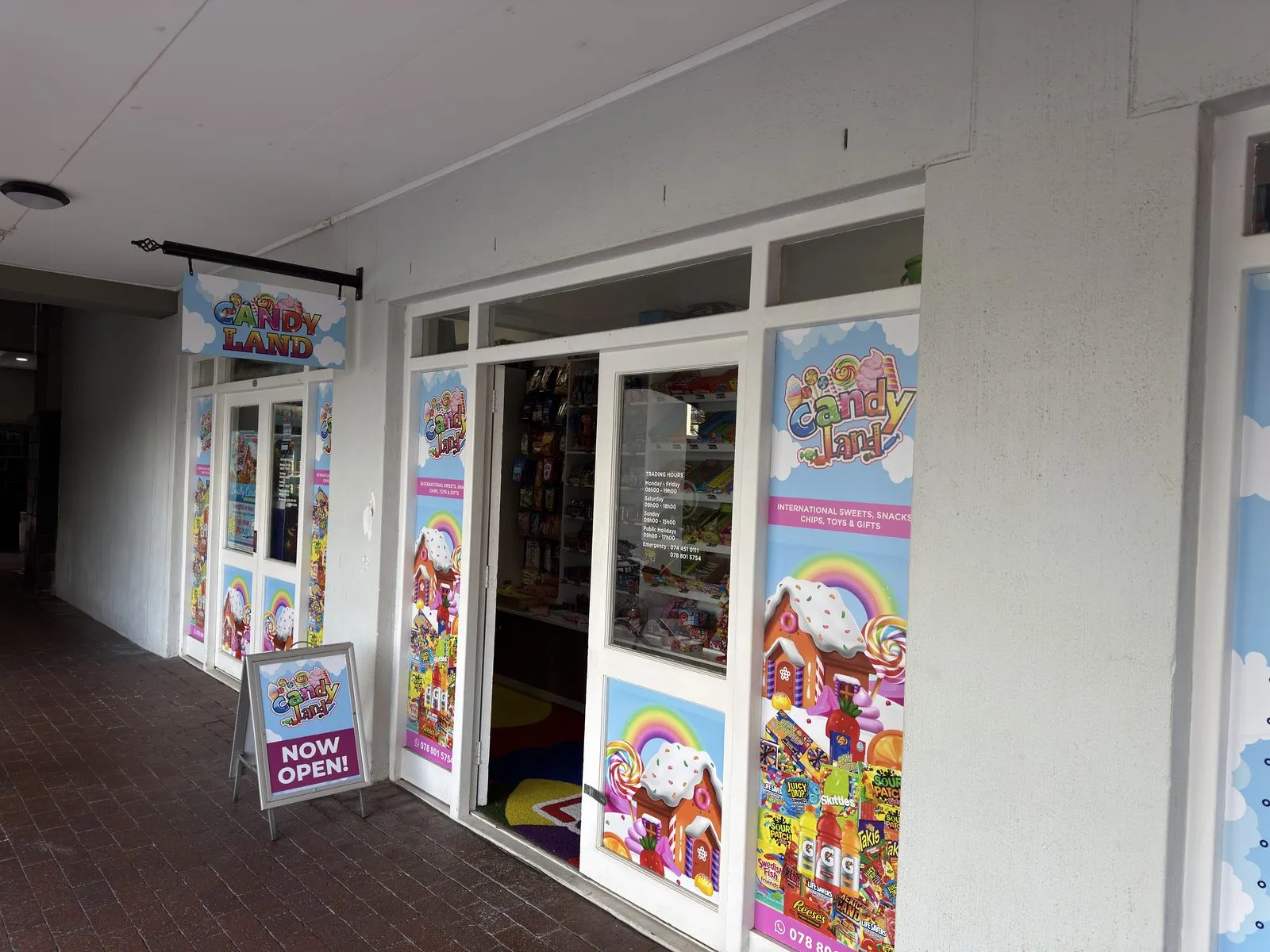 Candyland shopfront