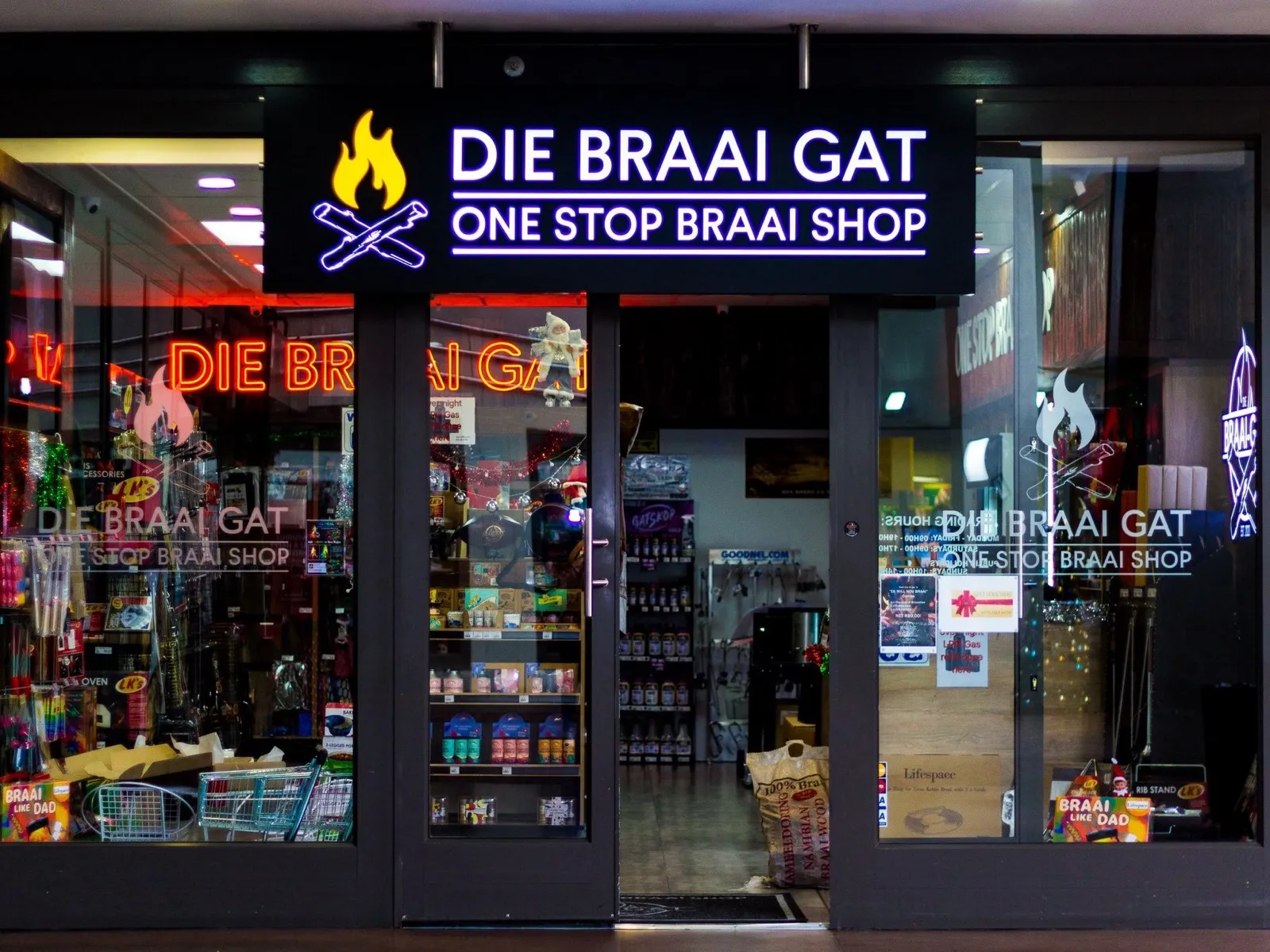 Die Braaigat shopfront