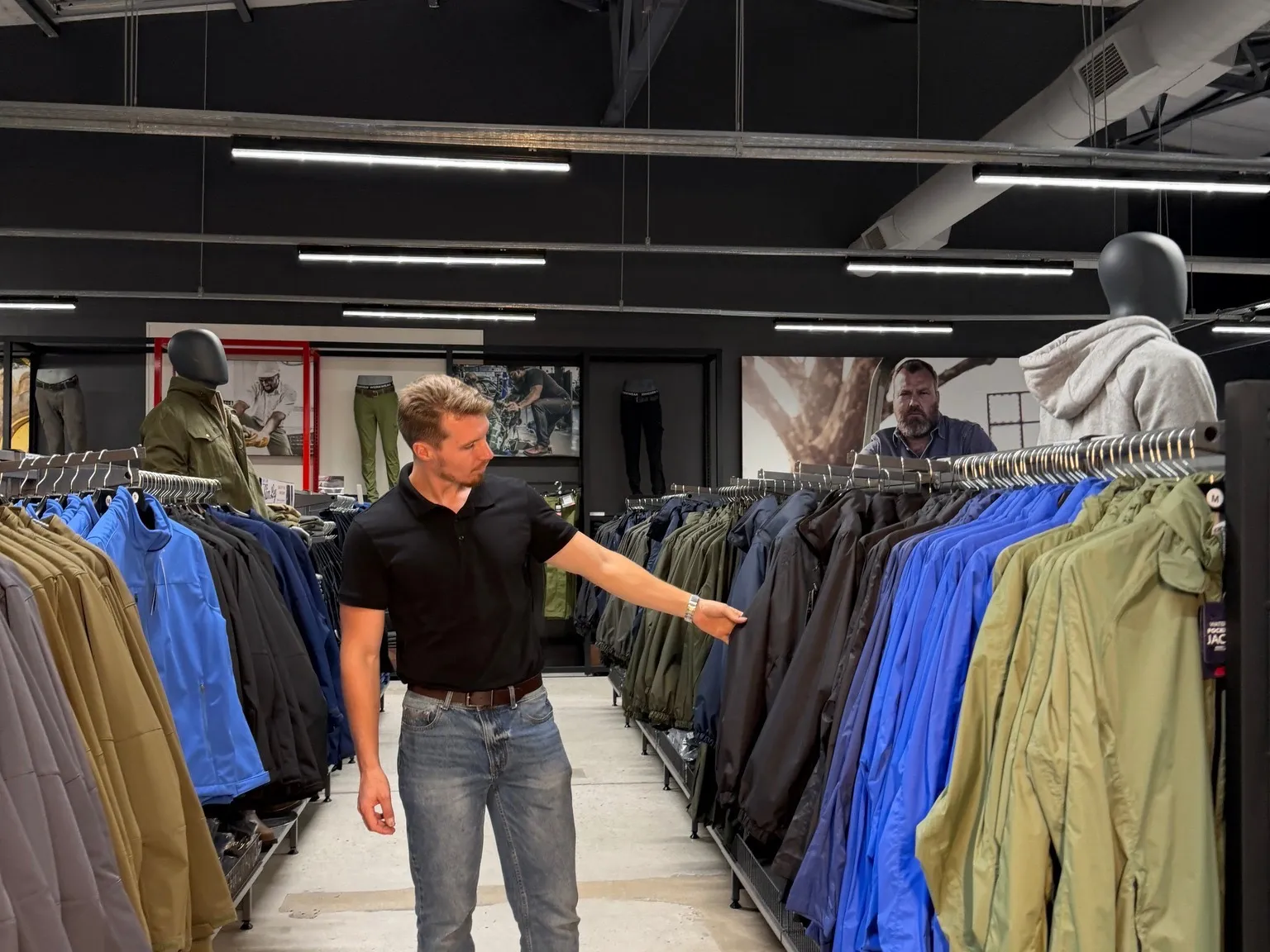 Jonsson Workwear shopfront