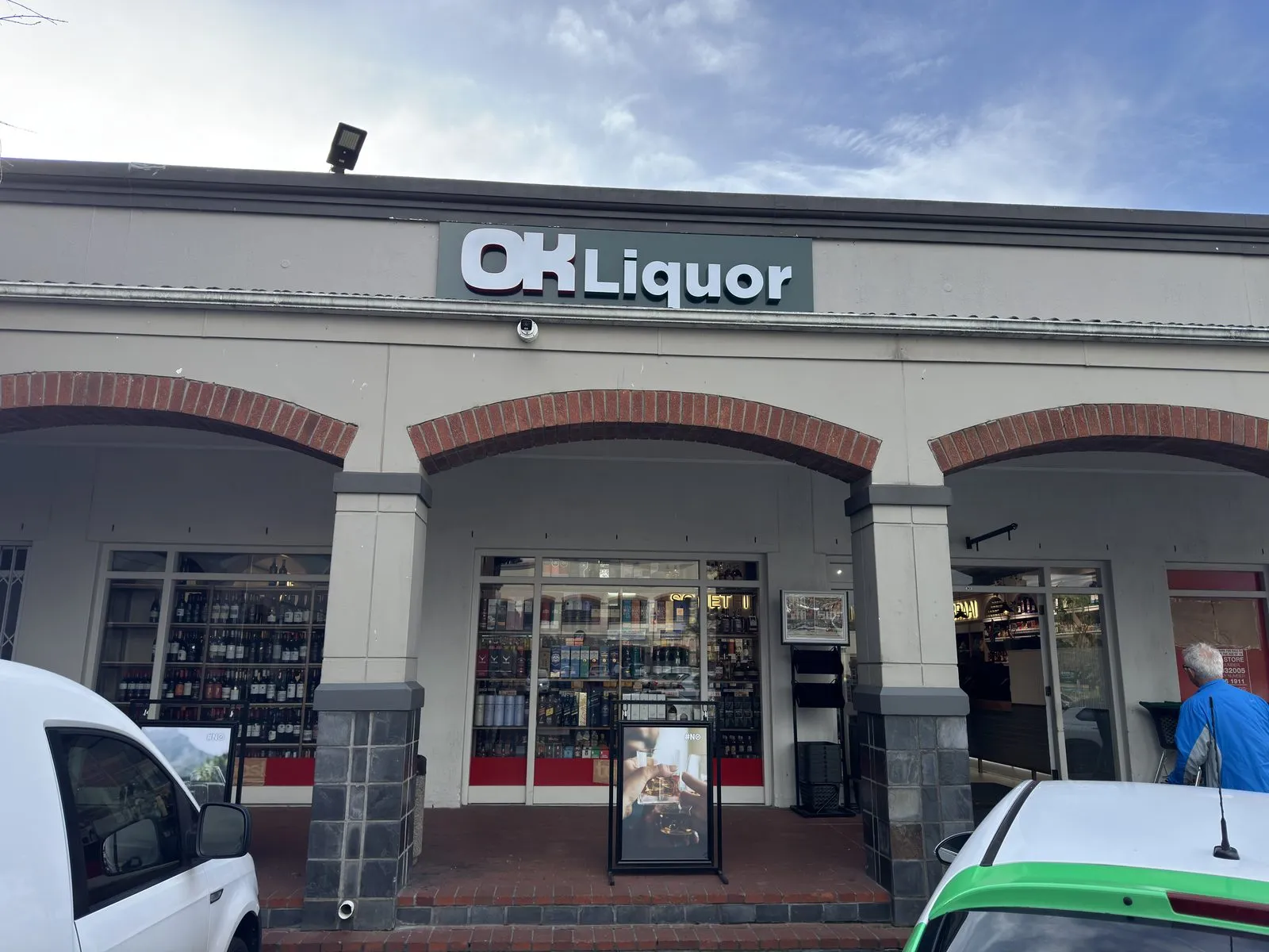 OK Liquor shopfront