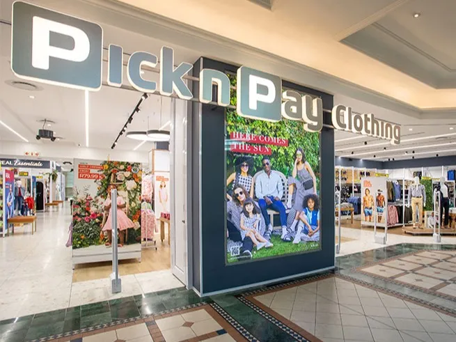 Pick n Pay Clothing shopfront