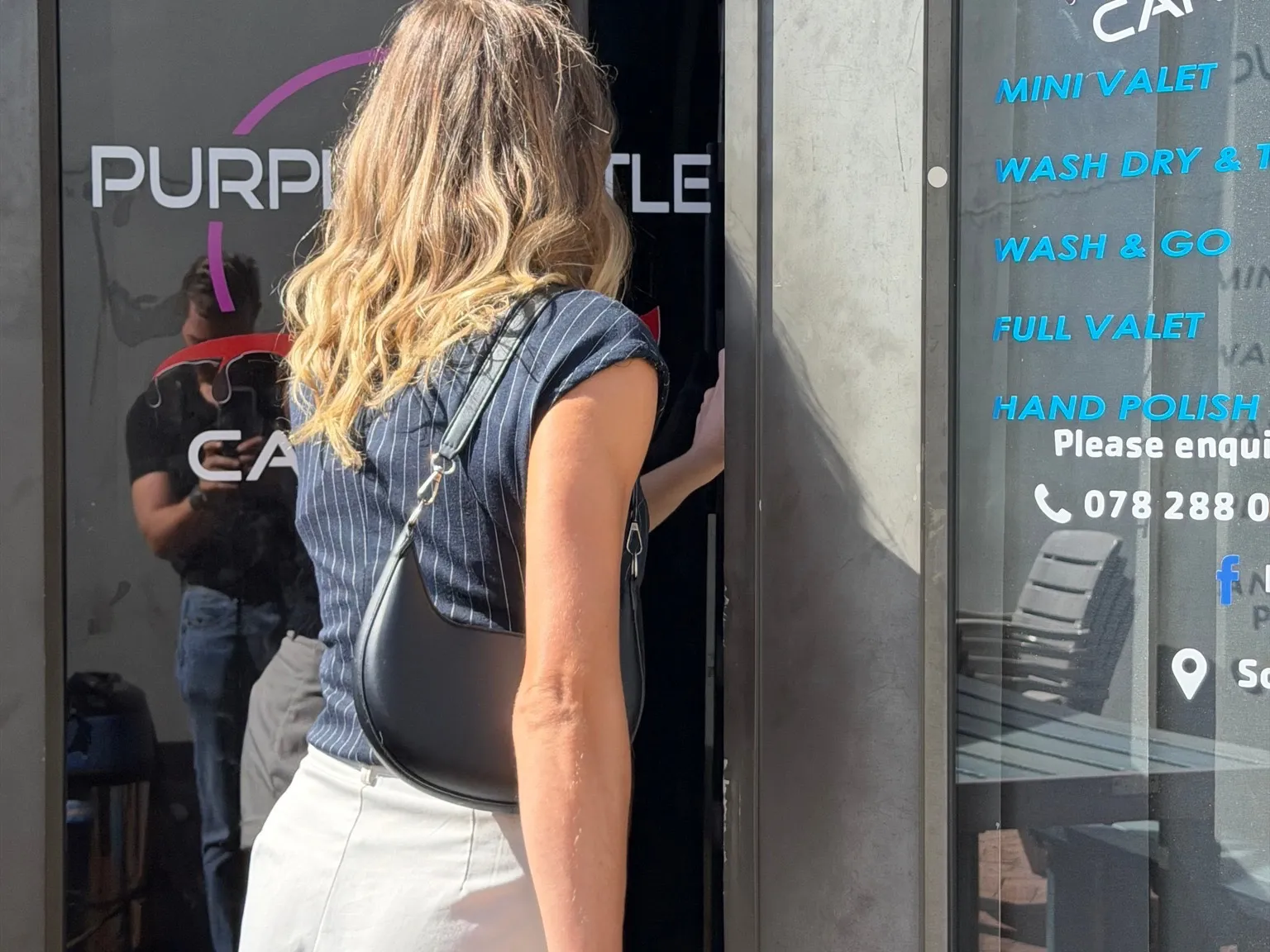 Purple Turtle Car Wash shopfront