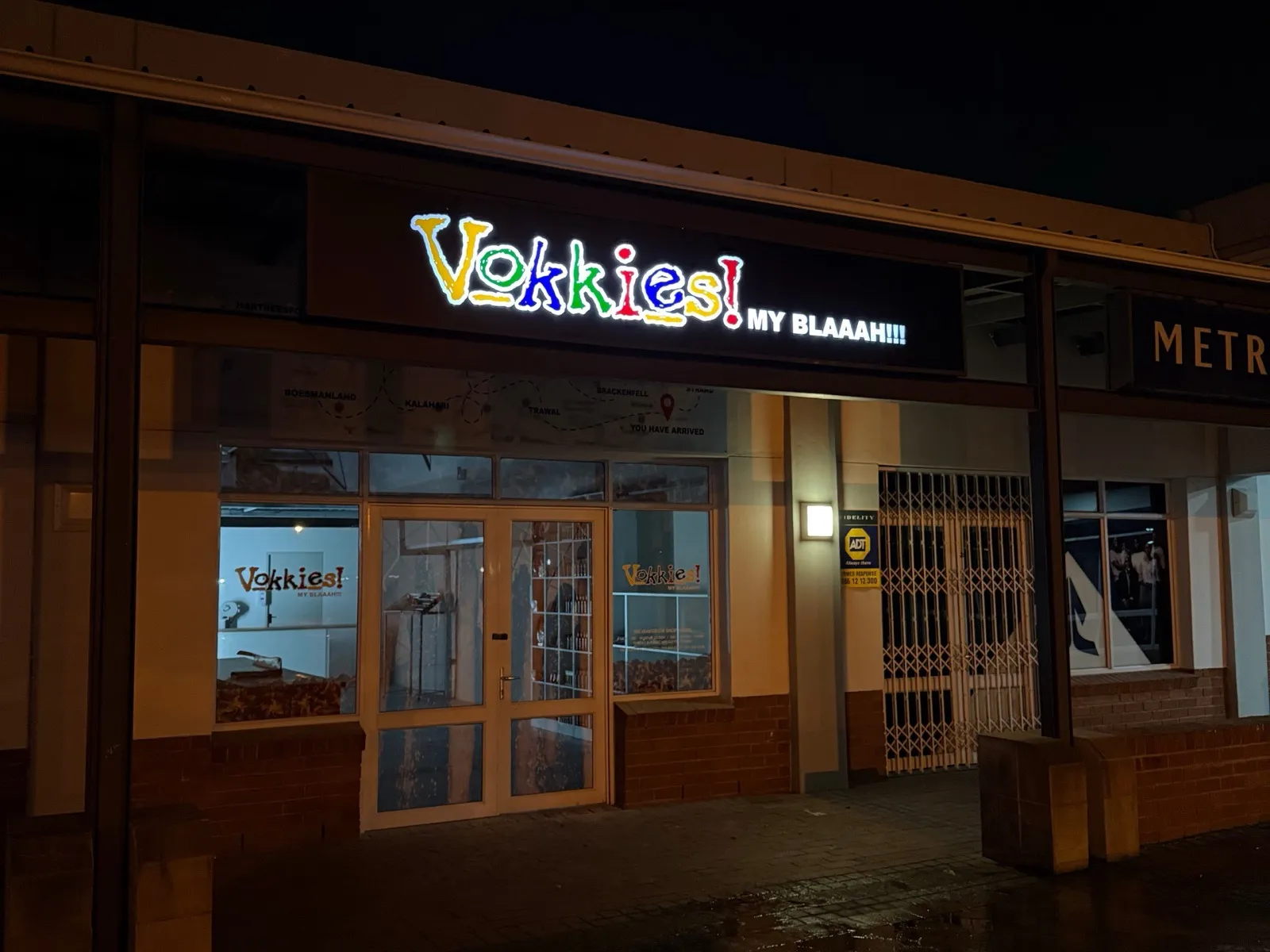 Vokkies Biltong shopfront