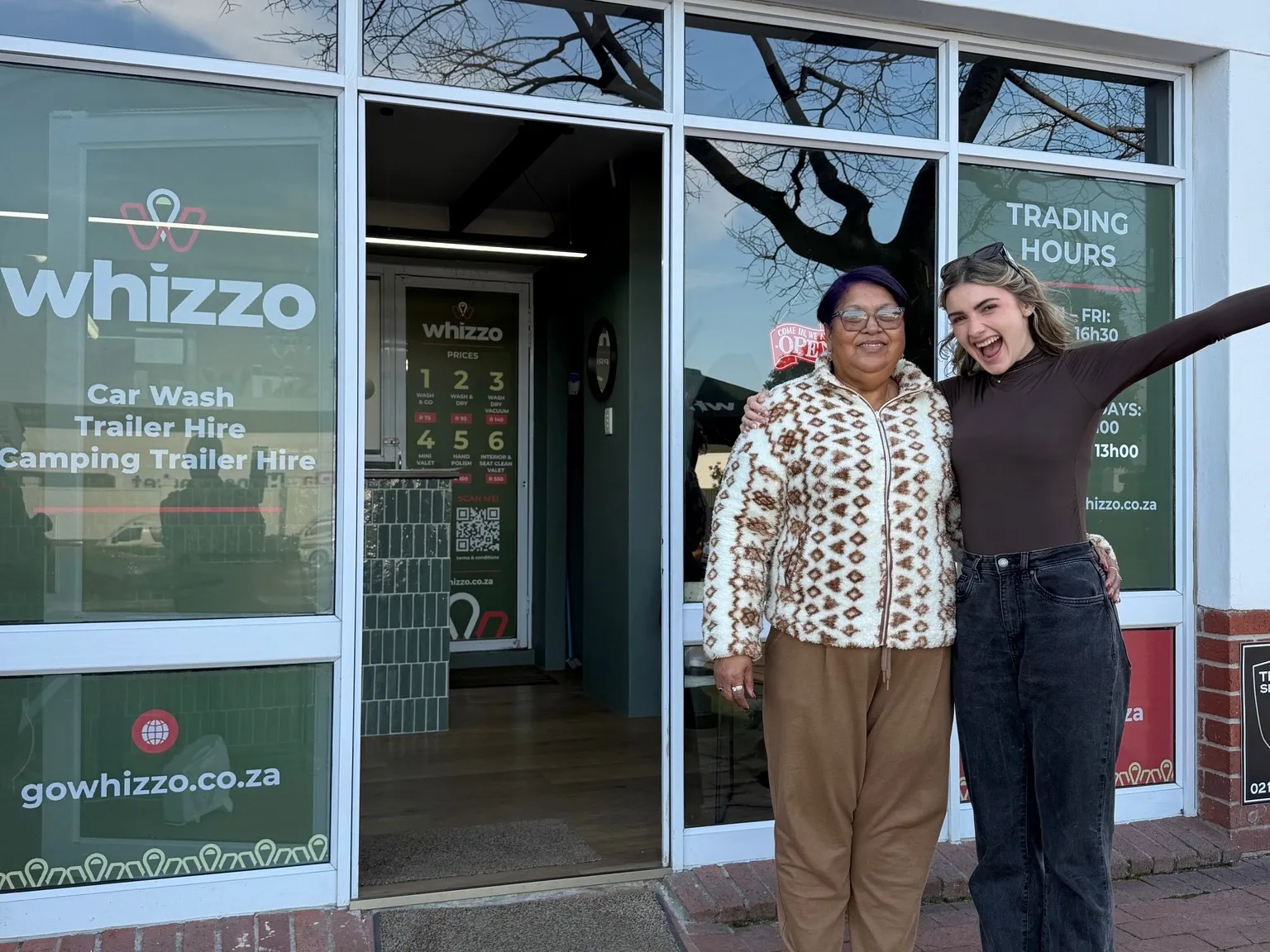 WHIZZO shopfront