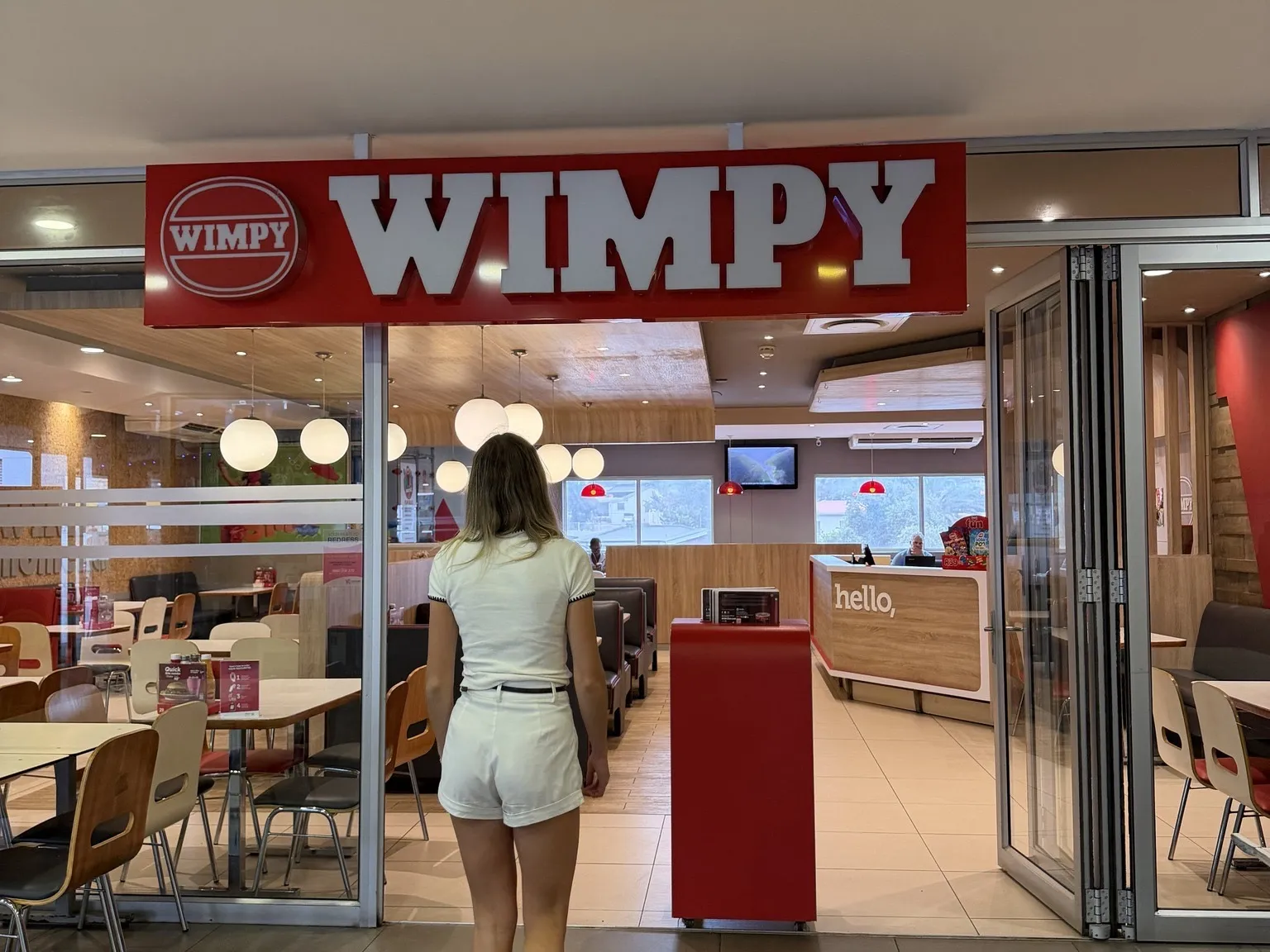 Wimpy Vredenburg shopfront