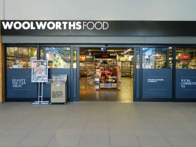 Woolworths shopfront